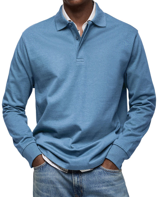 Casual polo met kraag