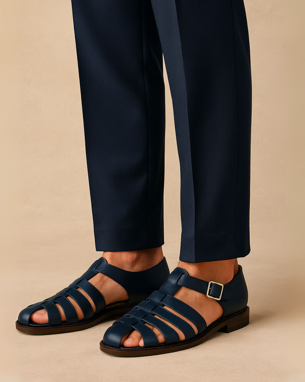 Grazio – Closed-toe sandal with strap