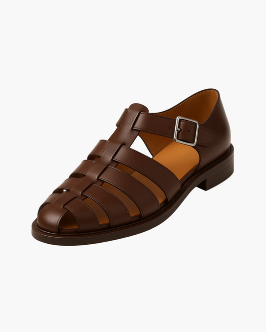Grazio – Closed-toe sandal with strap