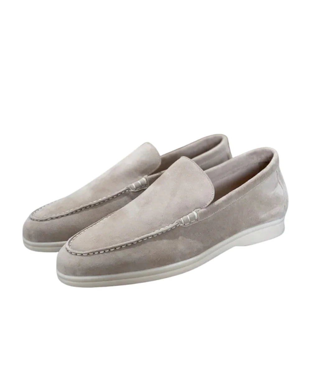 Chikke ruskindsloafers