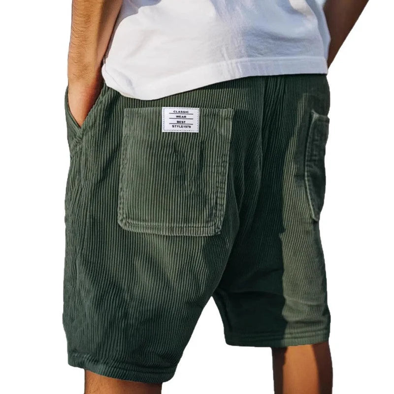 Noirhall | Chique fluwelen short