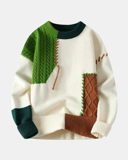 Amadeo Patchwork Trui