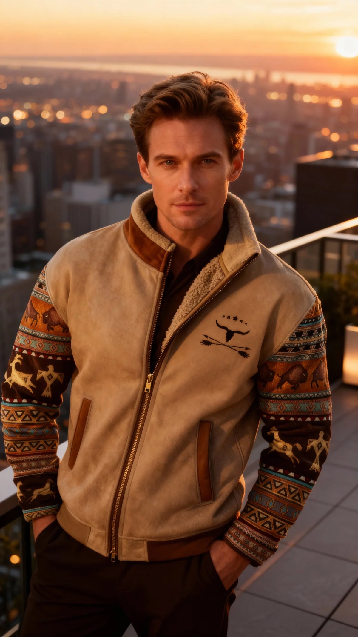 FrostRebel | Chaqueta de Forro Polar Elegante con Revestimiento Térmico