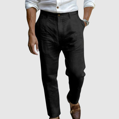 Saint - Tropez Chic Linen Pants